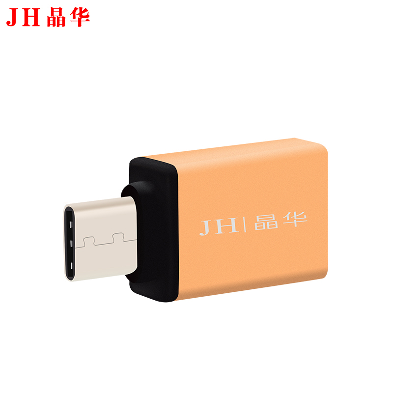 

JD Коллекция Тип-C USB30 сплавная головка OTC золото 1