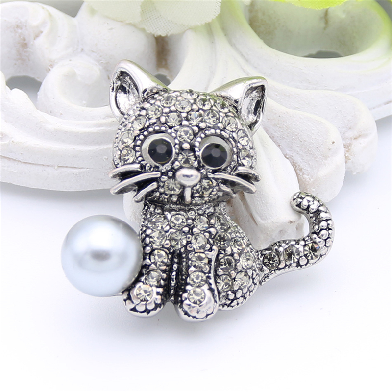 

SUNSPICE MS Белый цвет Ретро, CAT BROOCH