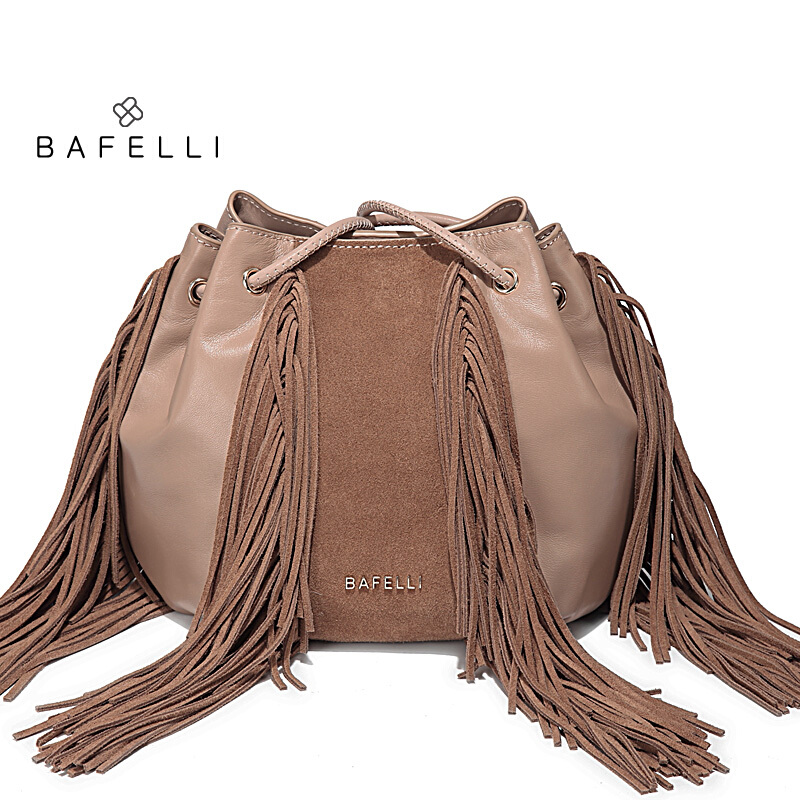 

BAFELLI Brown, новая сумка неподдельной кожи прибытия