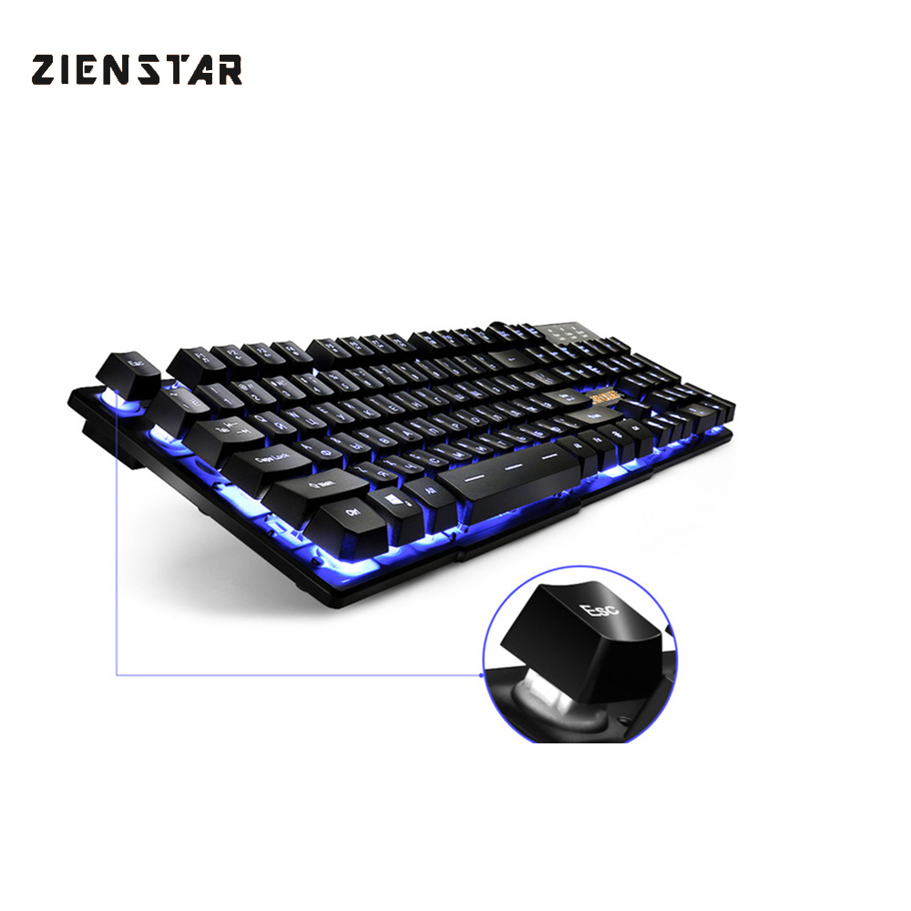 

Zienstar черный, Игровая клавиатура