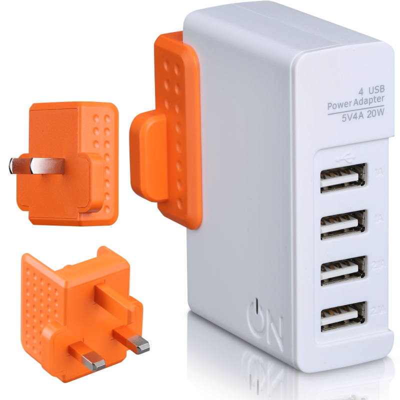 

JD Коллекция Зарядное устройство для британского стандарта GB - Orange дефолт, joycollection