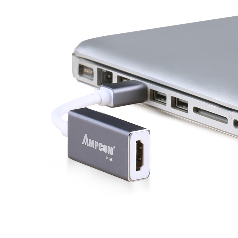 

JD Коллекция 4K × 2K от DP до HDMI Серый оболочка из алюминиевого сплава
