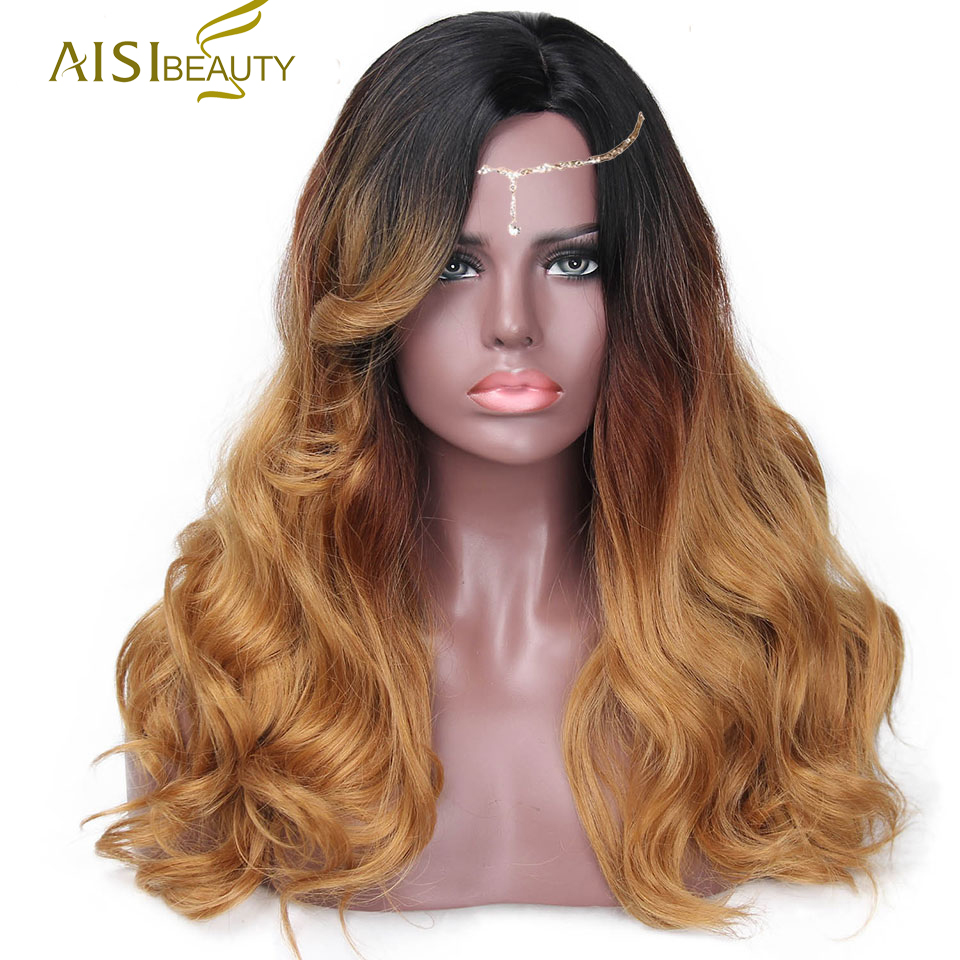 

1s a wig Orange 20 inches, Длинные черные Омбре Золотые