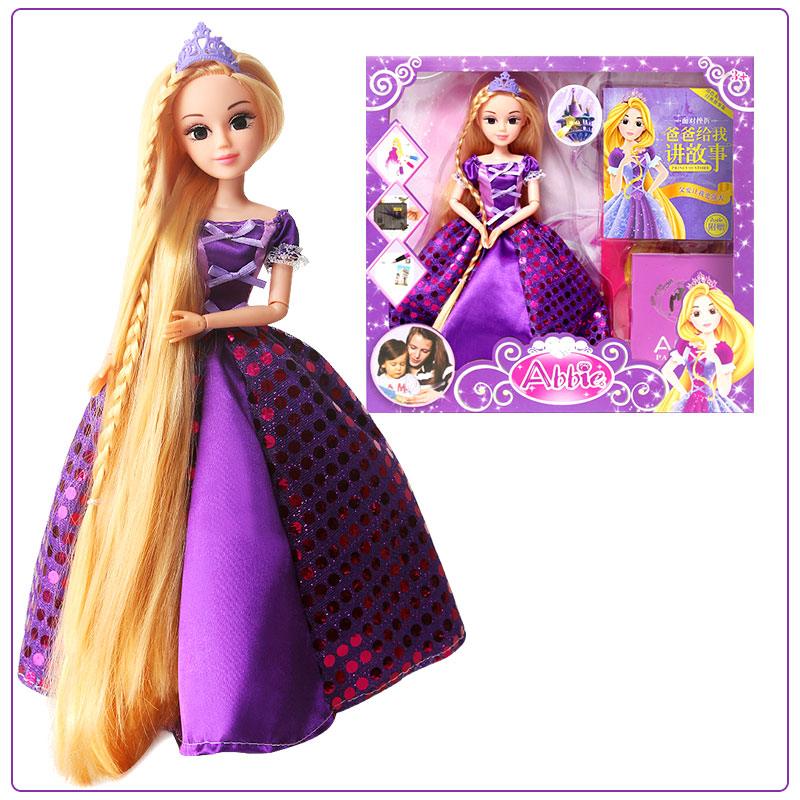 rapunzel doll with really long hair