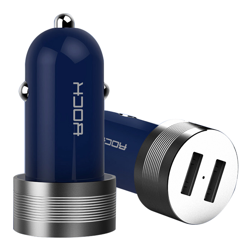 

JD Коллекция 24A двойной порт USB синий классический вариант