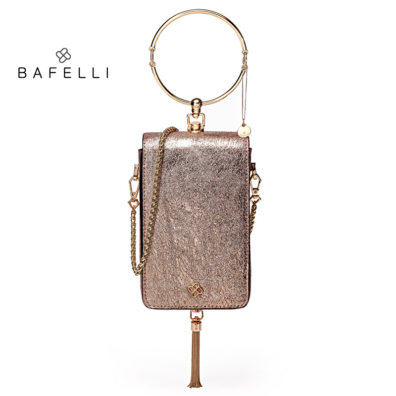 

BAFELLI золотой, кисточки bolsos mujer