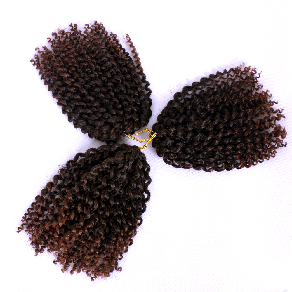 

T1B30 8дюймов, Afro kinky curly crochet braids