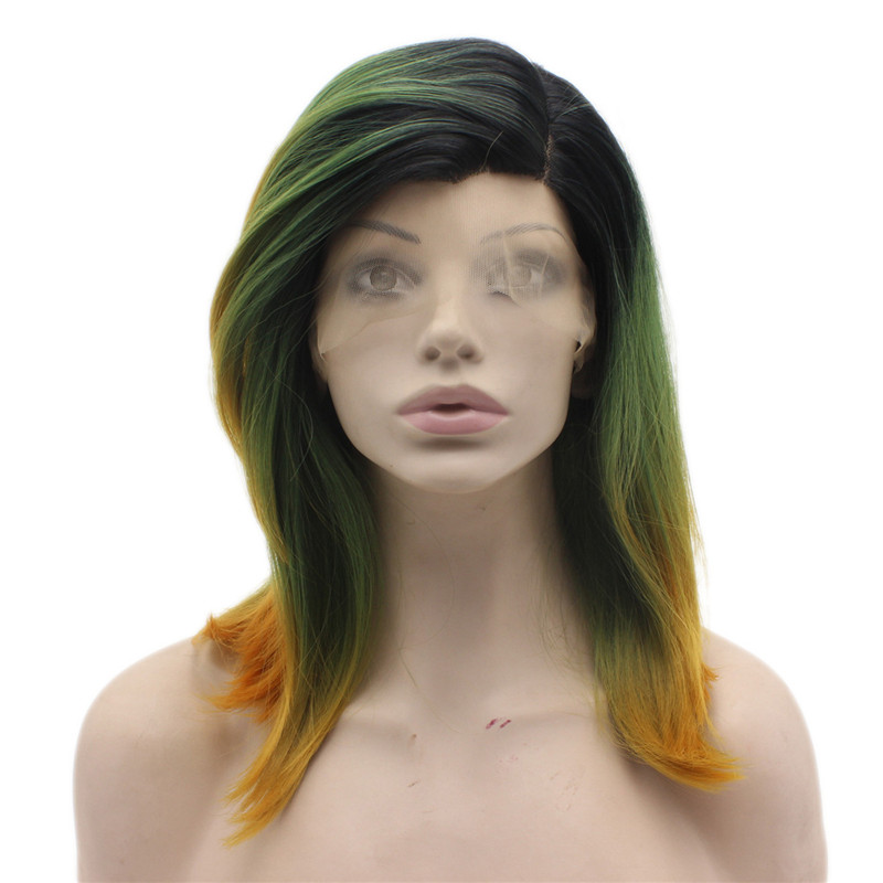 

iwona, ombre wig green