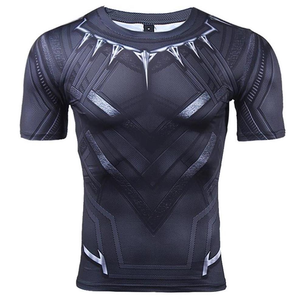 

AOXUANPINDI D008, New Comic Superhero Compression Shirt Captain America Iron man Fit Tight Tees