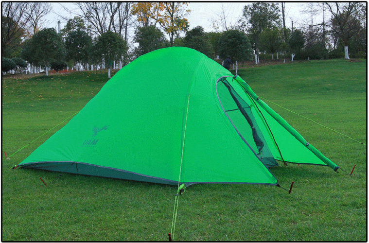 

HILLMAN Зелёный цвет двойной, tent