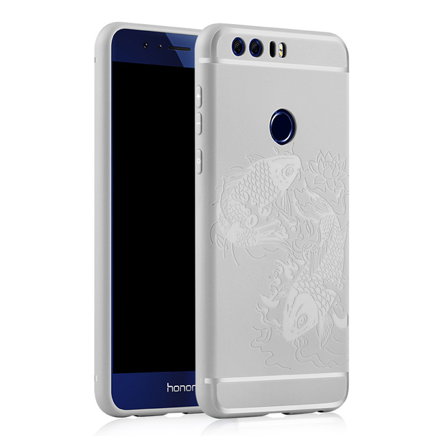 

GRASALE Белый, case For Huawei Honor 8