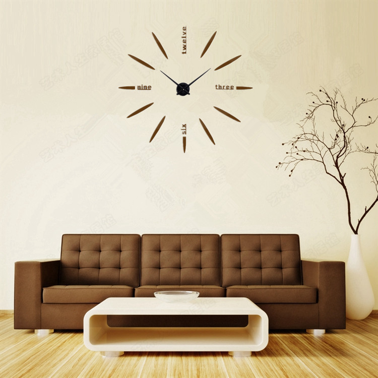 фото Часы настенные часы настенные часы электронные электронные настенные декоративны suwumu коричневый цвет