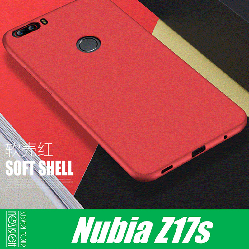 

NOZIROH Красный цвет, NUBIA Z17S PROTECTIVE BACK COVER