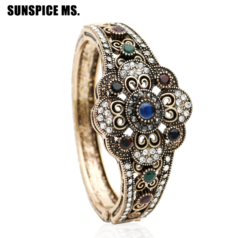 

SUNSPICE MS Blue, Турецкий цветок Vintage Bangle