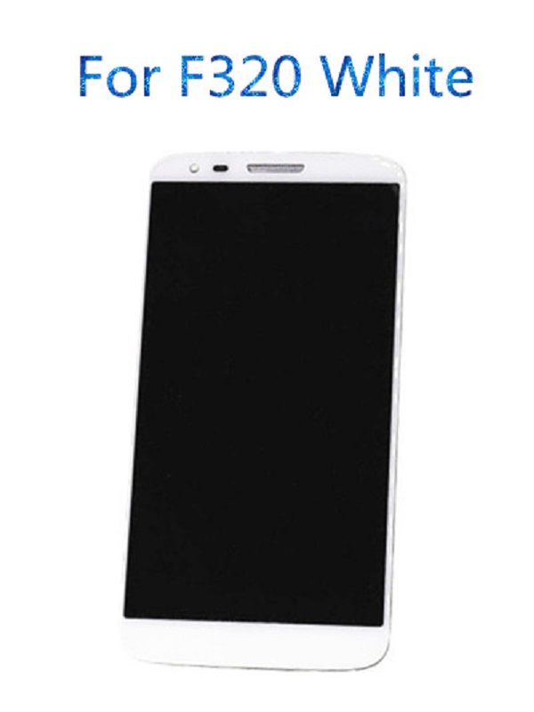 

jskei Для ЖК-дисплея F320, LCD Display Touch Screen Digitizer With Bezel Frame Assembly