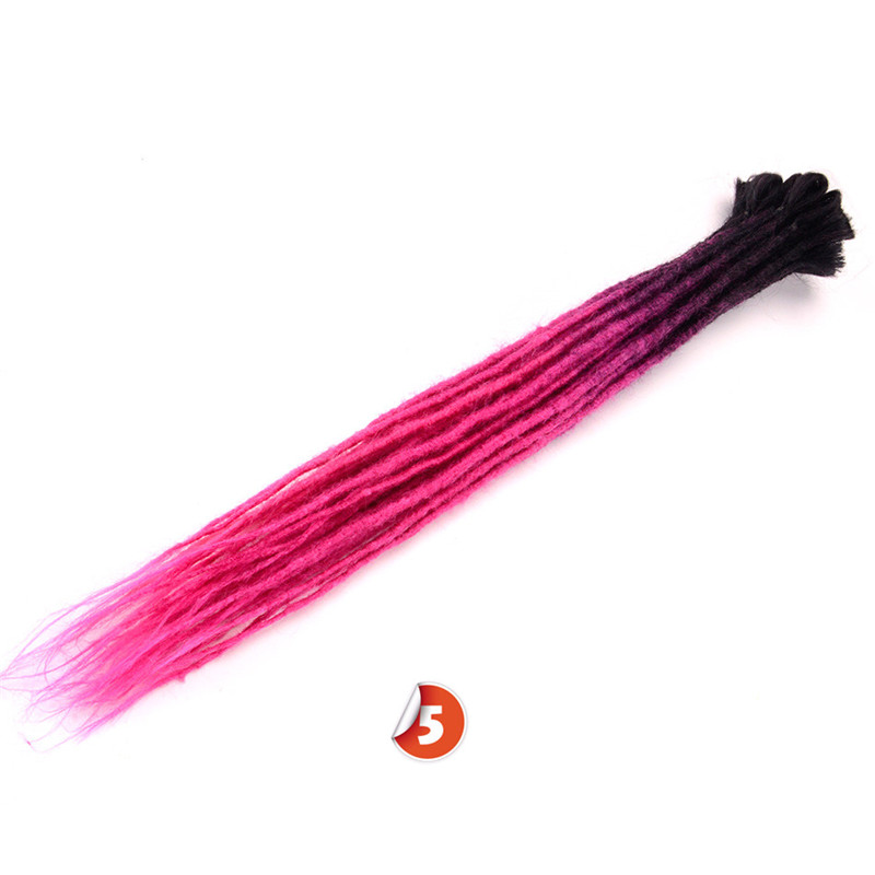 

5 24 дюймов, Dreadlocks Hair Extensions