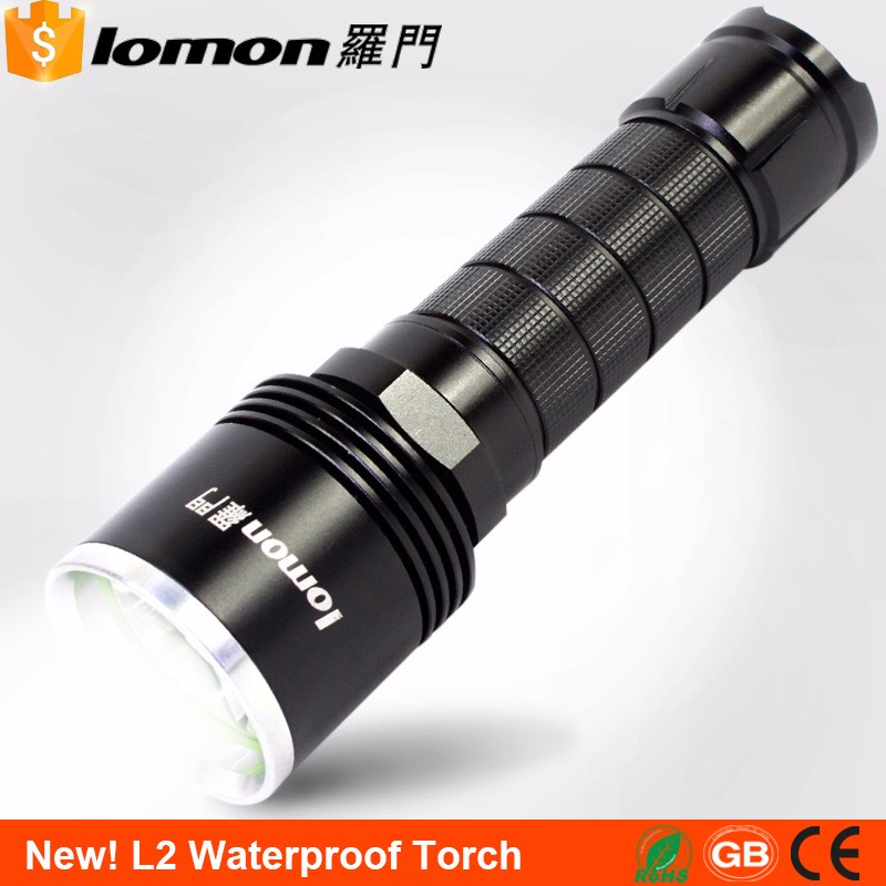 

lomon Черный 200m-500m, LED Flashlight