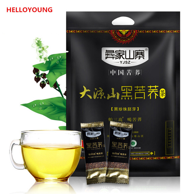 

HelloYoung, C-TS043 Черная гречневая чайная черная смородина грецкого ореха полный чай 1000 г