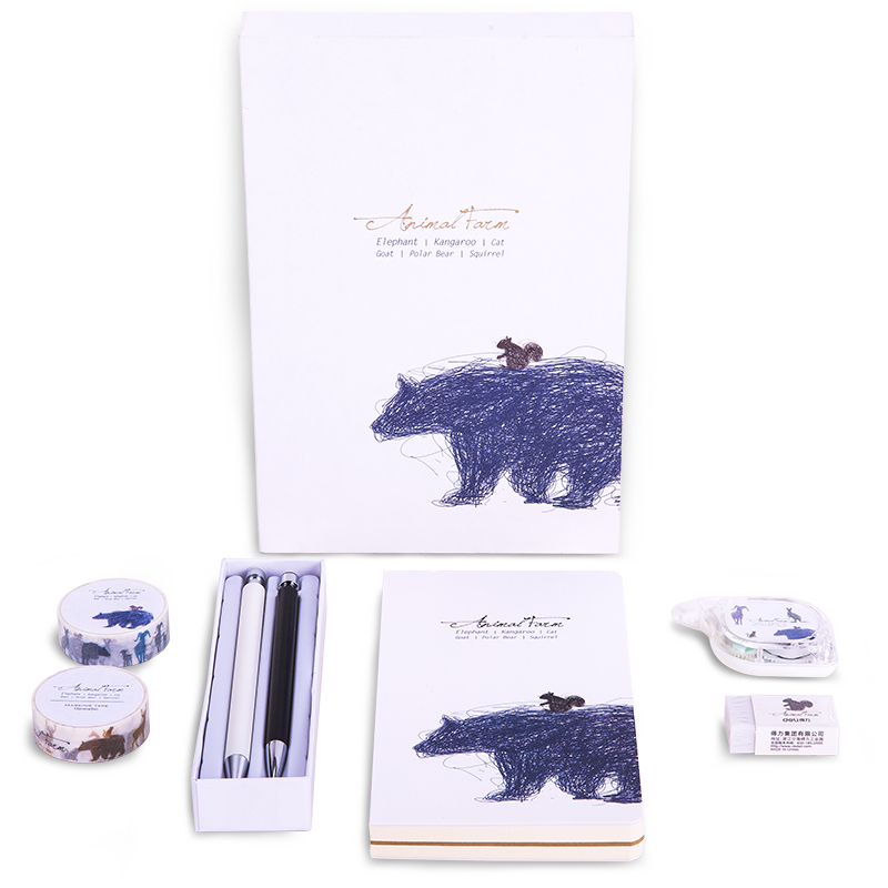 

JD Коллекция Канцелярская подарочная коробка 7-set - Yingbei white дефолт, Joycollection
