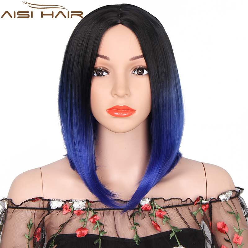 

AISI HAIR Blue 14 дюймов, Синтетические парики