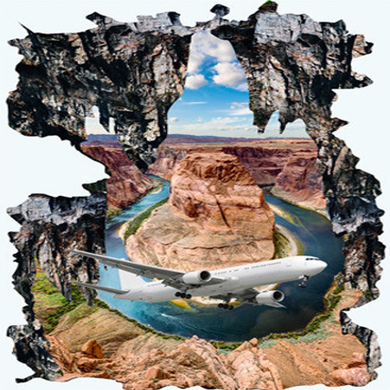 

Colomac Смешанный цвет, 3D Canyon Horseshoe River