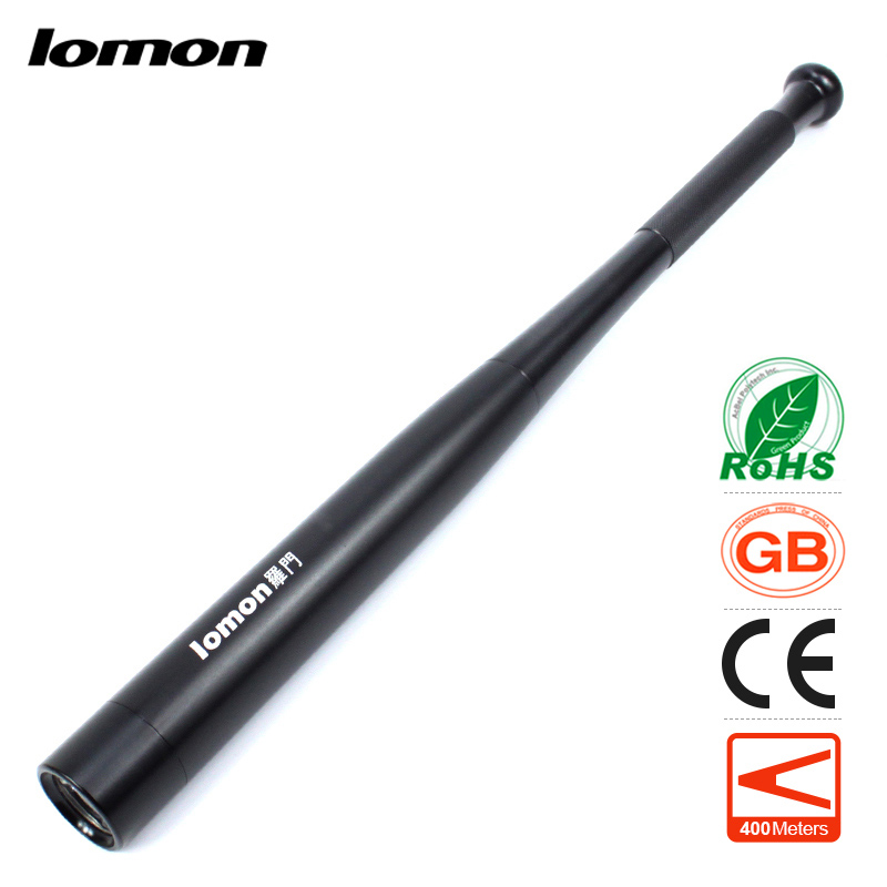 

lomon Черный 200m-500m, Baseball bat LED Flashlight