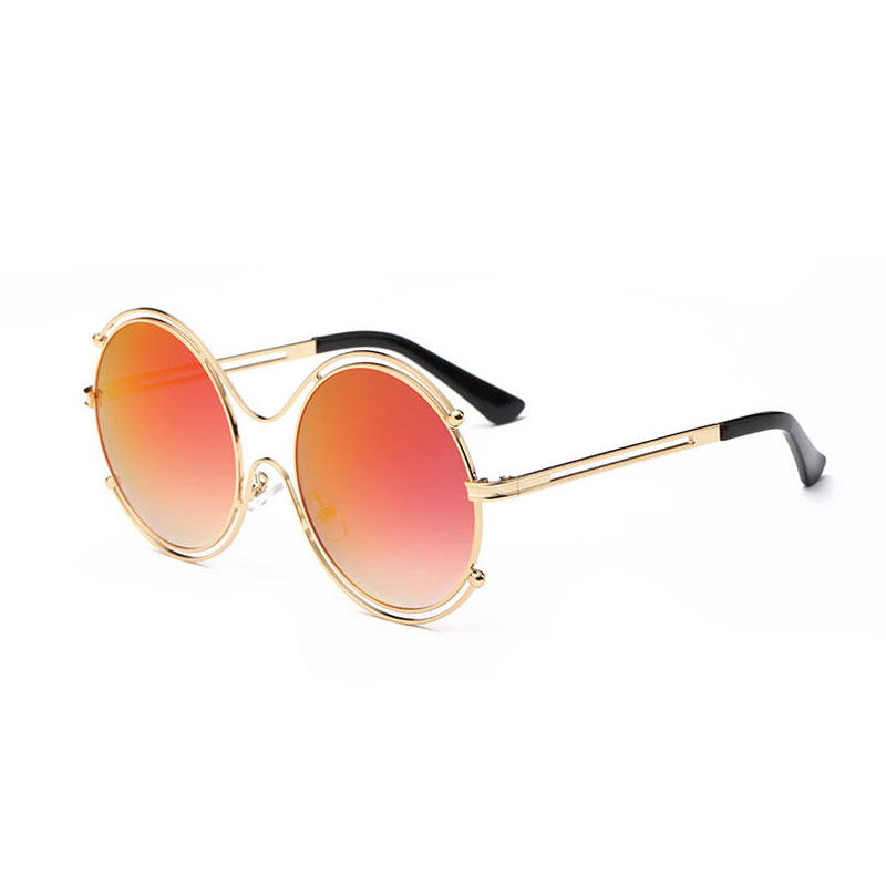 

LIKEU  NO2 Gold & Red, Модные солнцезащитные очки