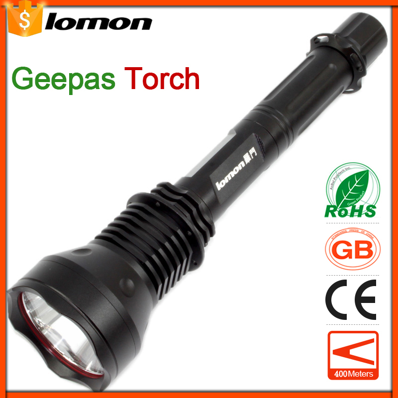 

lomon Черный 200m-500m, LED Flashlight