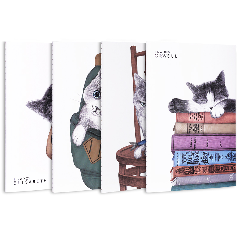 

JD Коллекция 4 книги - cat босс дефолт, Joycollection