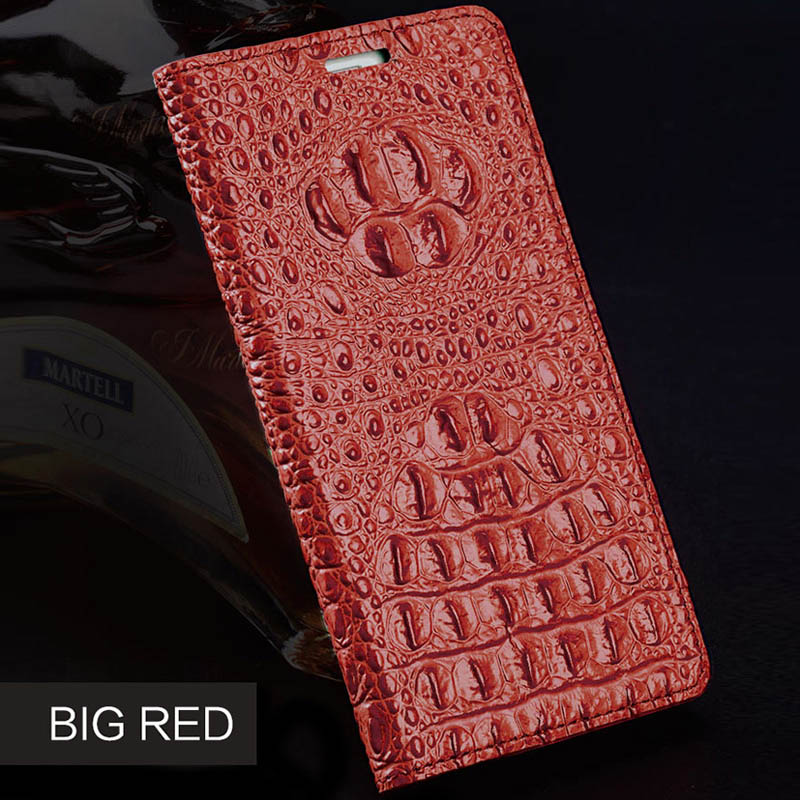 

langsidi красный iPhone 8 Plus, Чехол из натуральной кожи с флип