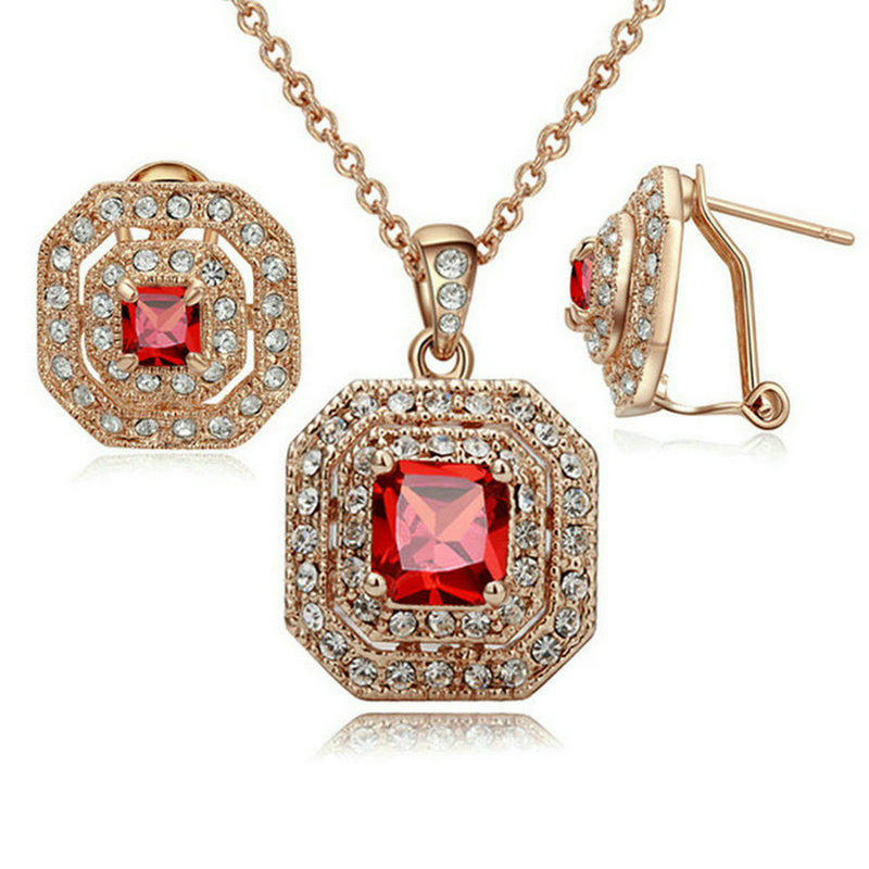 

yoursfs Red, Jewelry Set