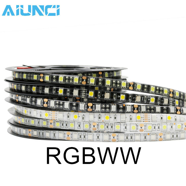 

AIUNCI RGBWW White PCB Waterproof, Светодиодные ленты 5050