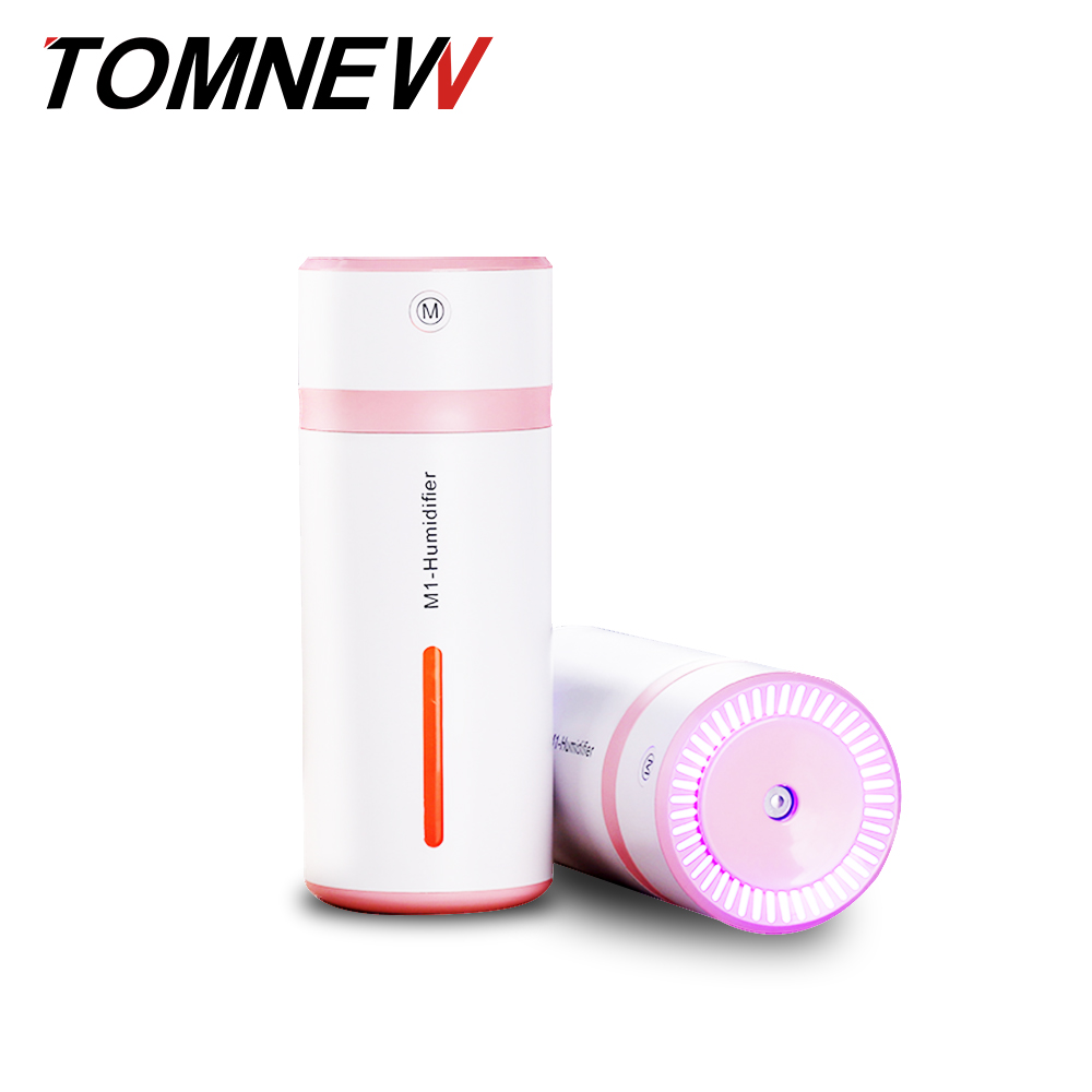 фото Air humidifier color cup usb mini ультразвуковой диффузор aroma tomnew розовый