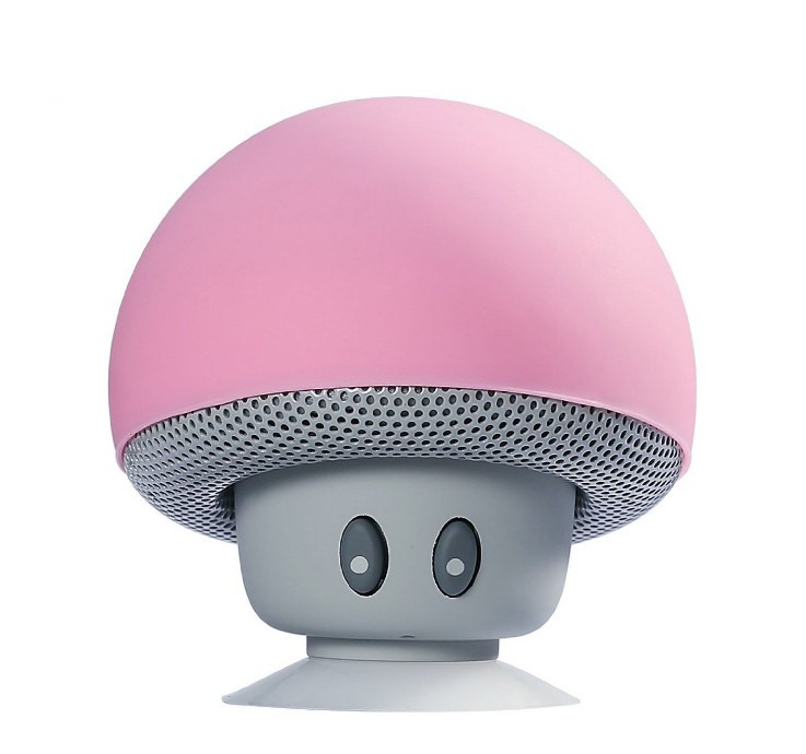 

zhileyu Розовый, Мультфильм Mushroom Head Mini Bluetooth Stereo