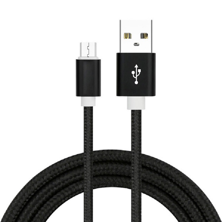 

suwumu Чёрный цвет, Сотовый телефон USB-кабель Прочный нейлон Braid сотовый телефон Зарядный кабел