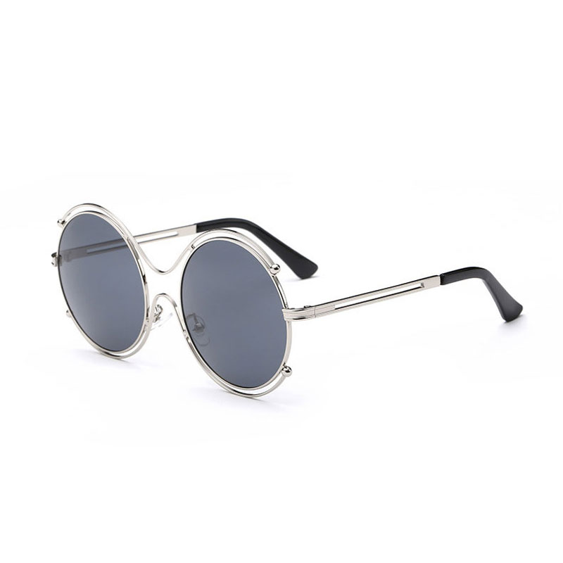 

LIKEU  NO6 Silver & Grey, Модные солнцезащитные очки