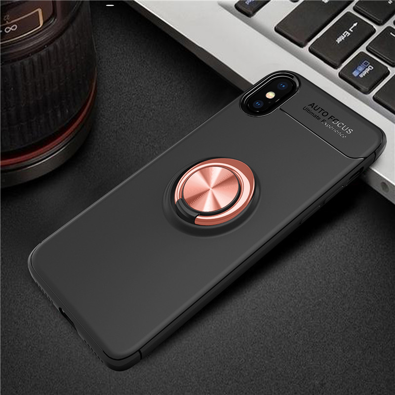 

goowiiz розового золота черный iPhone X, Iphone X Case