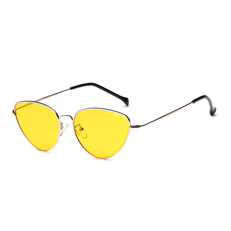 

LIKEU  NO4 Silver & Yellow, солнцезащитные очки для женщин