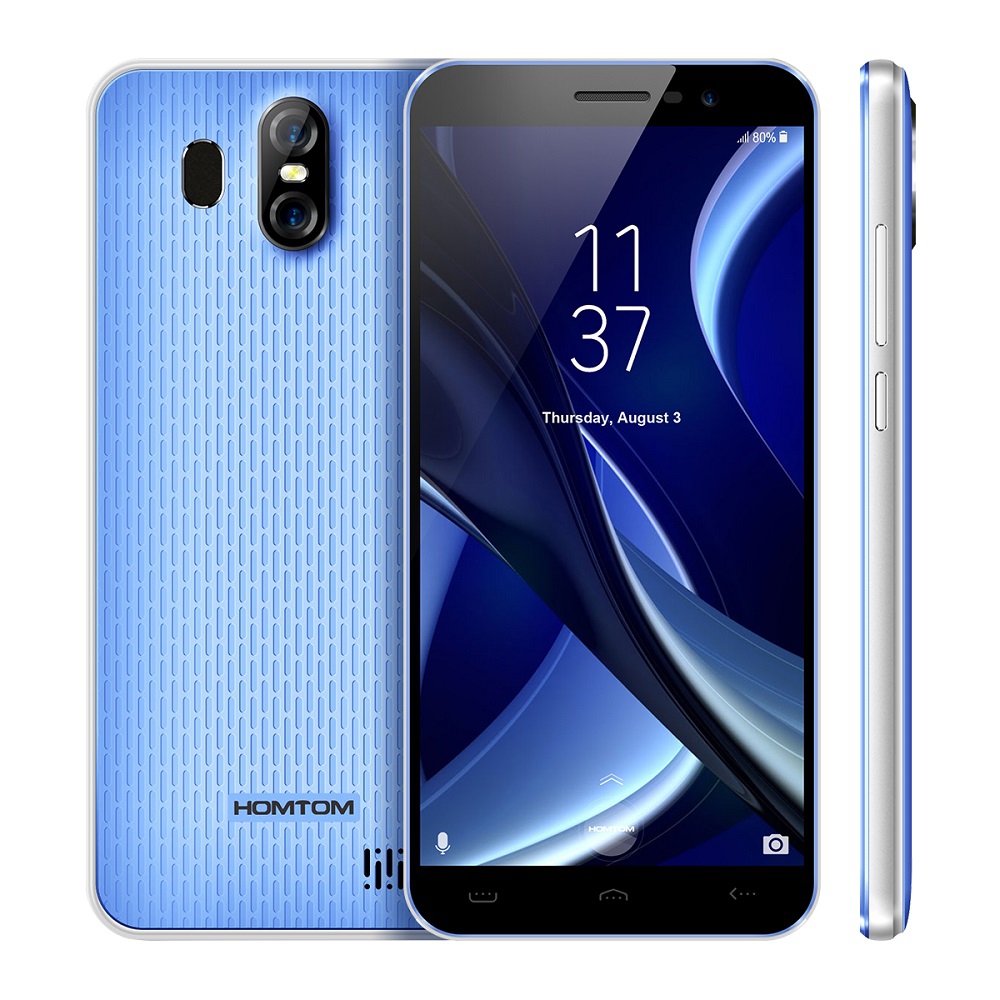 

HOMTOM Синий цвет Евровилка, 3G-смартфон