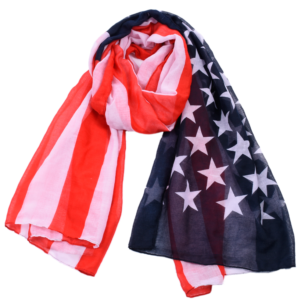 Шарф Америки. Американский платок. Испанский традиционный шарф вуаль