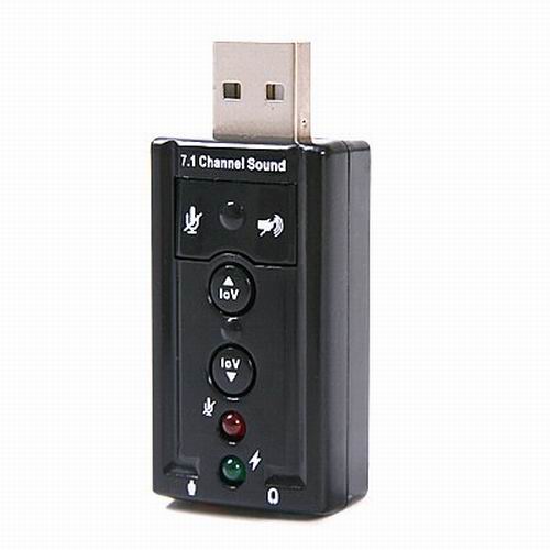 фото Usb внешняя звуковая карта huayuan