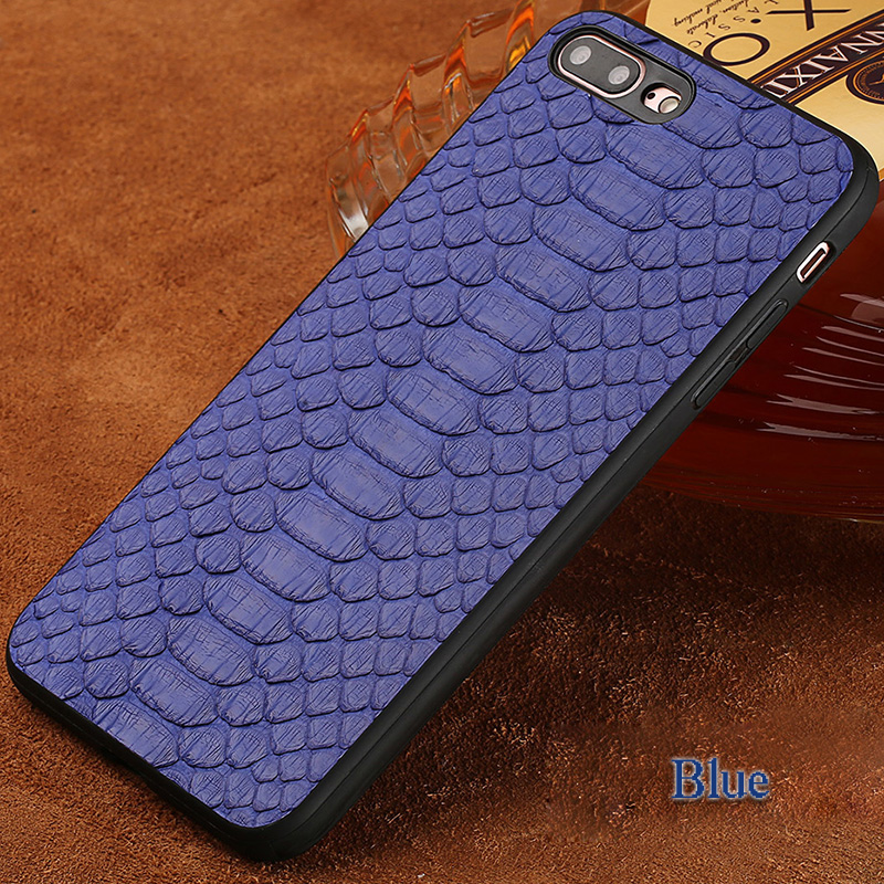 

langsidi синий iPhone 8 Plus, Чехол из натуральной кожи для iPhone 7 8 Plus