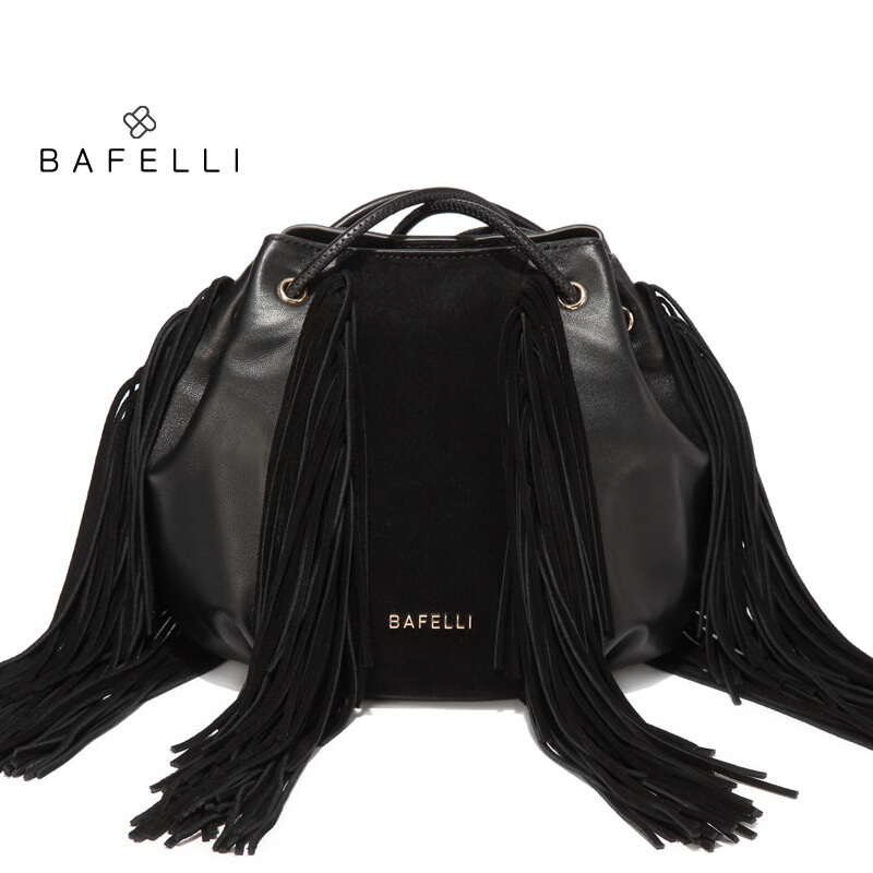 

BAFELLI Black, новая сумка неподдельной кожи прибытия