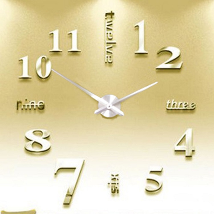 фото Часы настенные часы настенные часы электронные электронные настенные декоративны suwumu золотой цвет