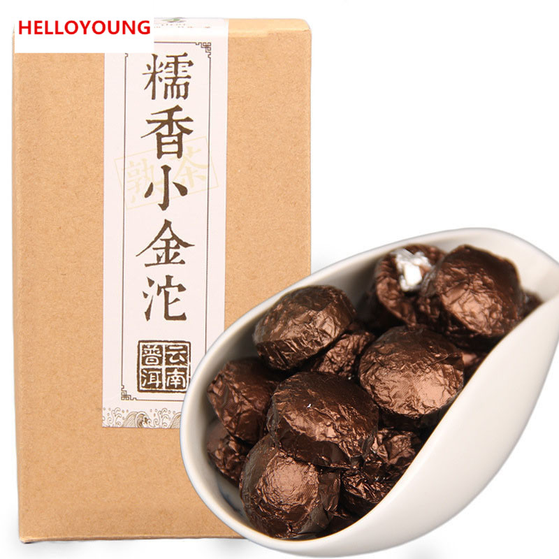 

HelloYoung, C-PE014 Китай ручной спелый чай puer 250g мини-чай для приготовления чая pu er cha chinese