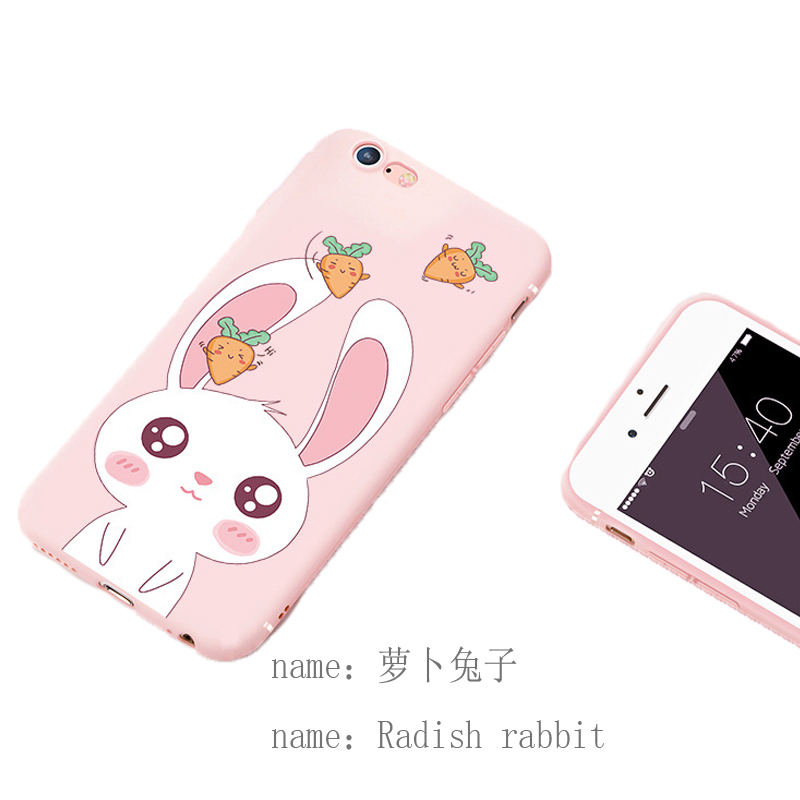 

JYSS Розовый редька iPhone 77 Plus, iphone case 7 плюс iphone case7 iphone case симпатичный iPhone 7 симпатичный защитный чехол