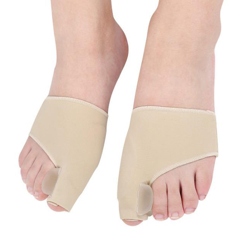 

ERGOfoot натуральный, Bunion Corrector Relief Sleeves Kit Gel Bunion Pads Подушка