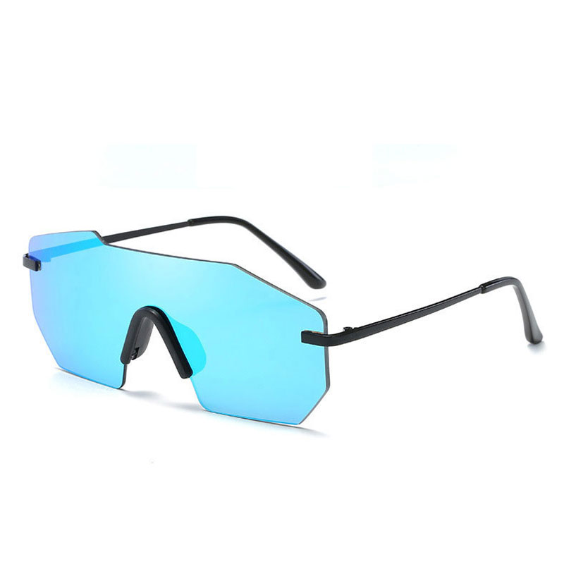 

LIKEU  NO4 Black & Blue Один размер, Солнцезащитные очки Rimless