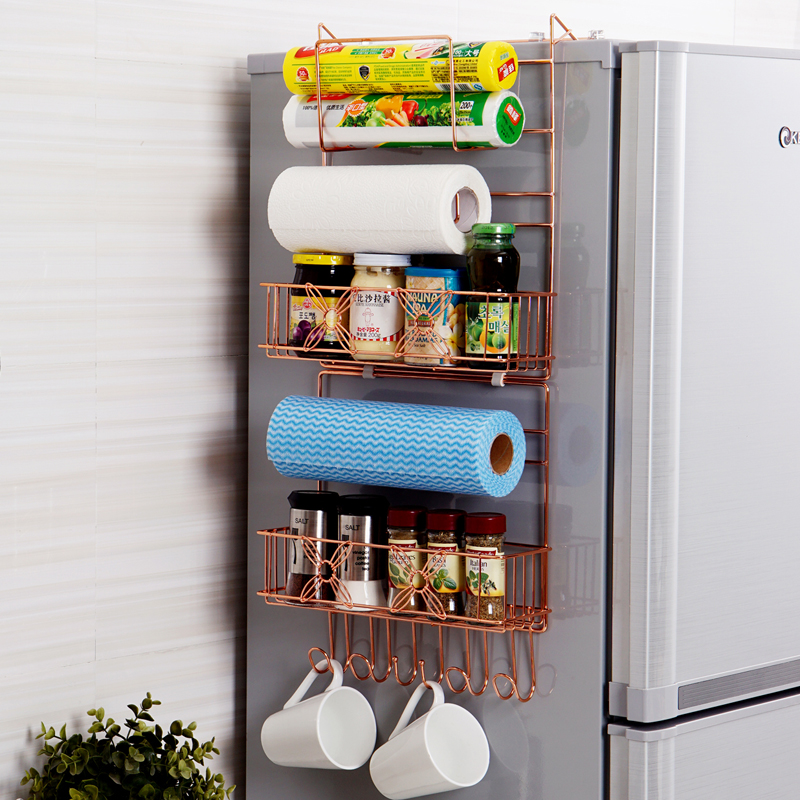 фото Joycollection jd коллекция выпуск 30 см ширины медного слой холодильник полка- дефолт
