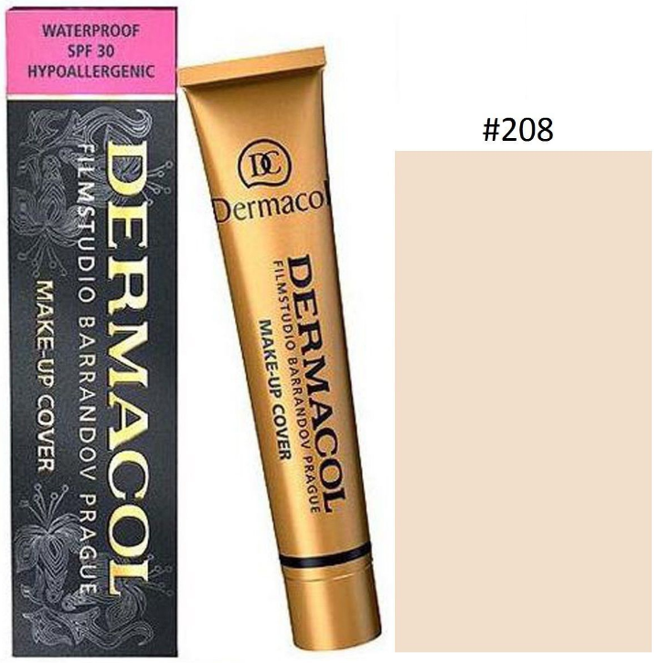 

oye 208, Оригинальный Dermacol Make Up Cover Concealer Grundierung stark decend Alle Farben